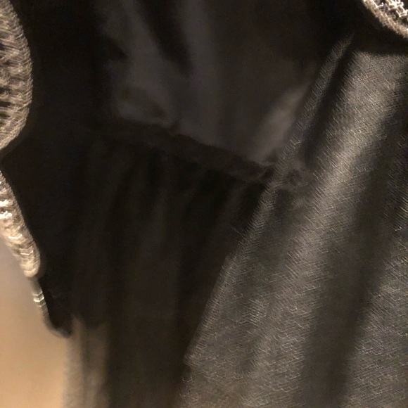 Classy Silk Beaded Backless Mini Dress Small - Picture 5 of 5